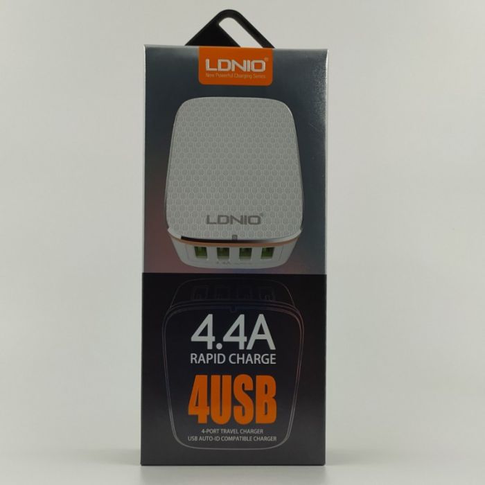 Сетевое зарядное устройство на 4USB выхода LDNIO