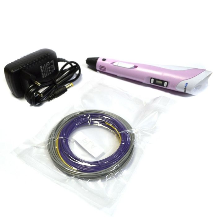 3D Ручка Myriwell RP-100B С LED Экраном Pink (Розовый)