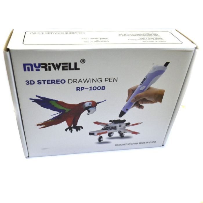 3D Ручка Myriwell RP-100B С LED Экраном Pink (Розовый)