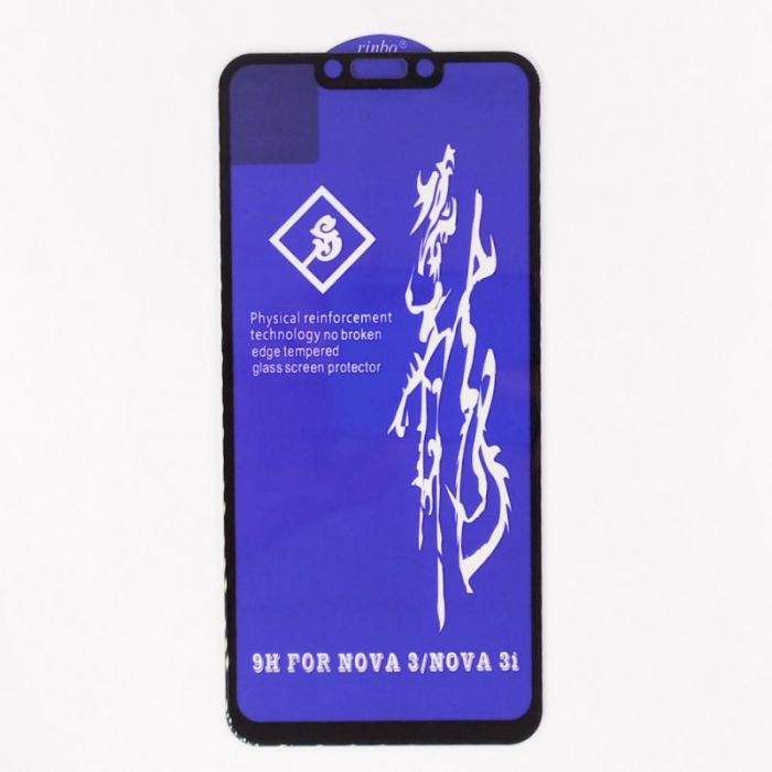 3DGLASS HOCO Rinbo Huawei P Smart+ Black