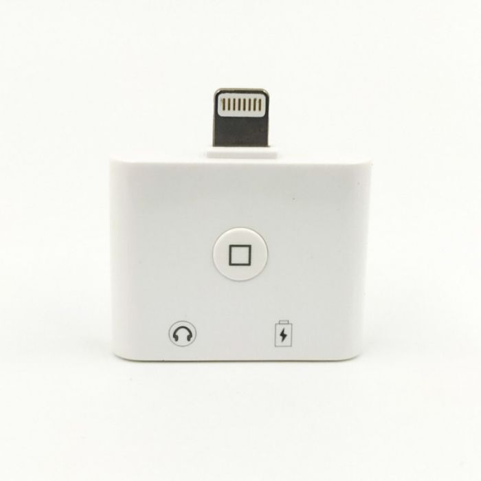 Многофункциональный Lightning переходник JBC-071 (Lightning to Lightning + 3,5mm jack)