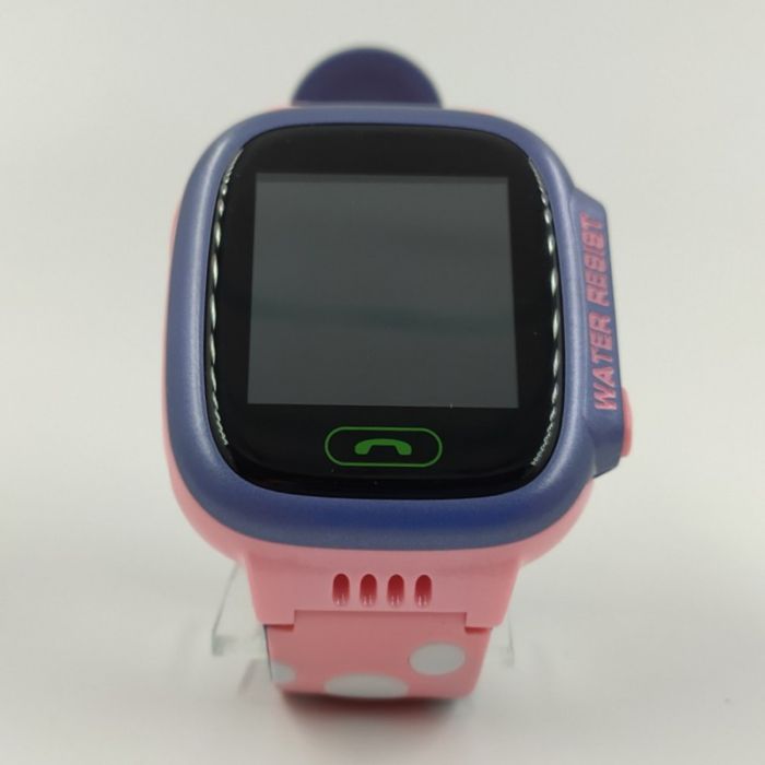 Водонепроницаемые детские смарт часы с отслеживанием Y92 pink