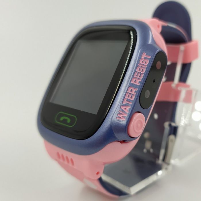 Водонепроницаемые детские смарт часы с отслеживанием Y92 pink