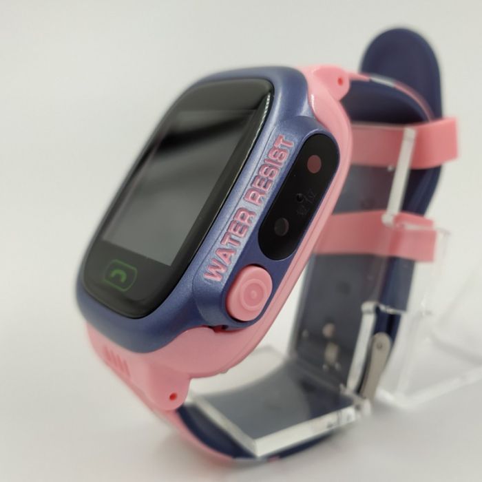 Водонепроницаемые детские смарт часы с отслеживанием Y92 pink