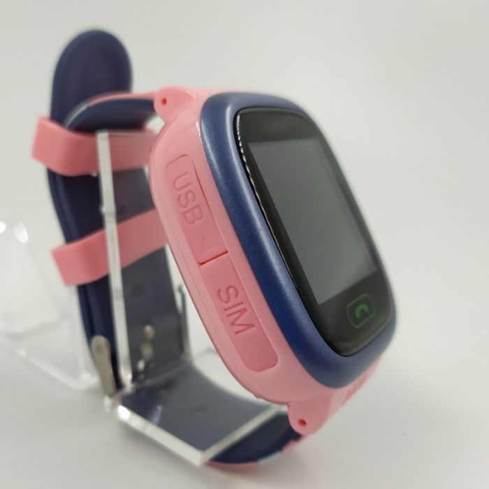 Водонепроницаемые детские смарт часы с отслеживанием Y92 pink