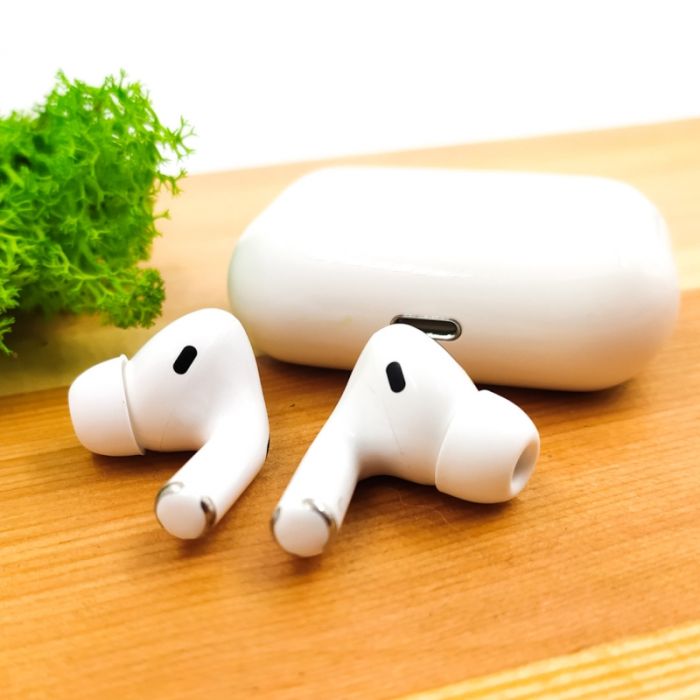 Беспроводные  наушники с беспроводной зарядкой(чехол в комплекте)  Apple AirPods Pro XO F70 Plus