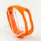 Силиконовый ремешок браслет для Mi Band 3 Orange