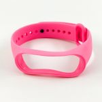 Силиконовый ремешок браслет для Mi Band 3/4 Pink