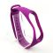 Силиконовый ремешок браслет для Mi Band 3/4 Purple