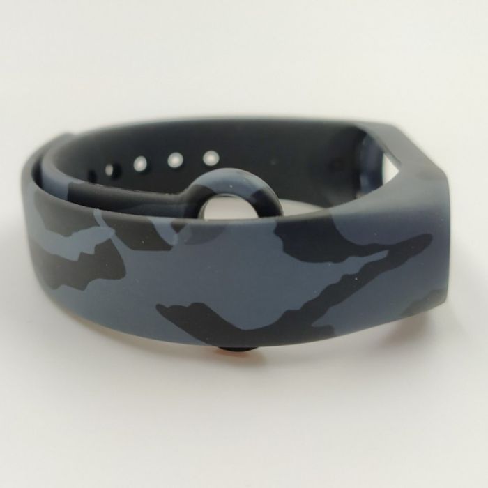Браслет TCCG для MiBand 3/4 Camouflage gray
