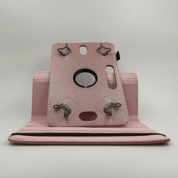 Универсальный чехол-книжка G-CASE для планшета с подставкой 10" Pink