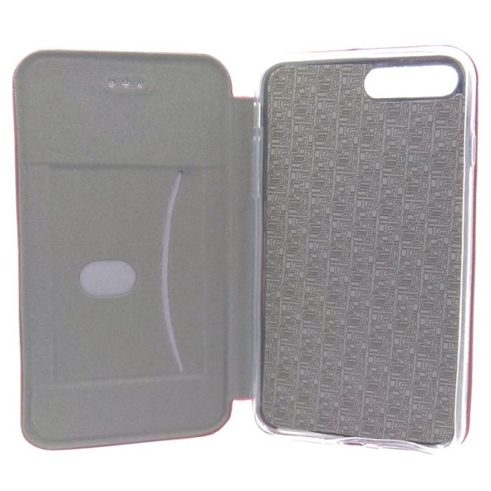 Чехол-книжка G-CASE WING iPhone 7 Plus Ruby (Бордовый)