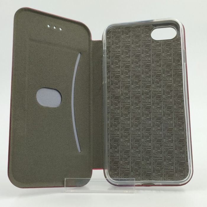 Кожаный противоударный чехол-книжка Nillkin iPhone 7 Ruby