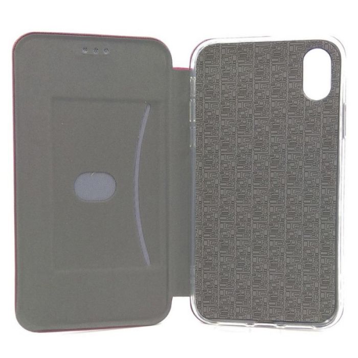 Чехол-книжка G-CASE WING iPhone Xr Ruby (Бордовый)