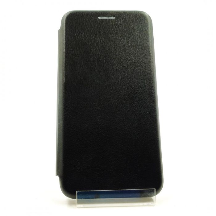 Кожаный противоударный чехол-книжка Hoco iPhone X/Xs Black (Черный)