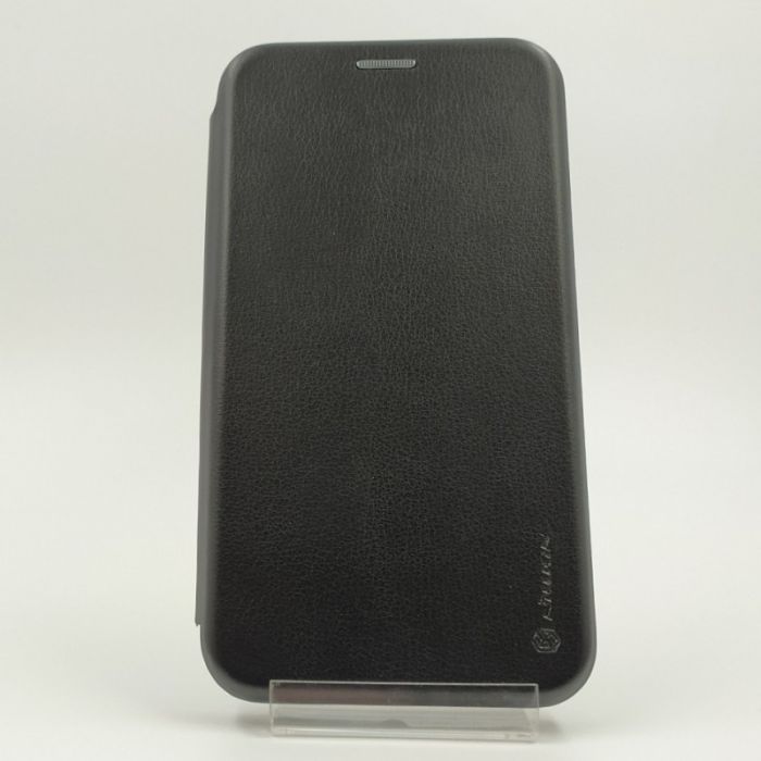 Кожаный противоударный чехол-книжка Nillkin  Huawei P Smart Plus Black