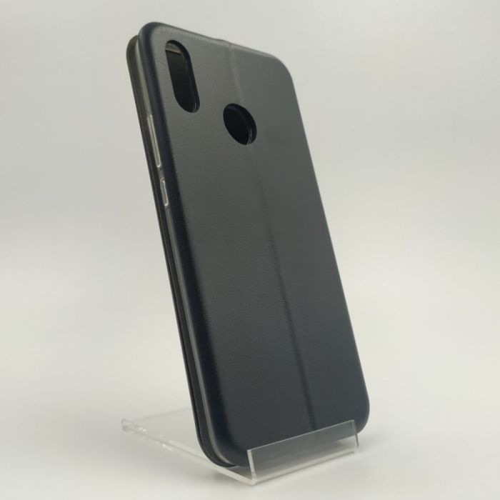 Кожаный противоударный чехол-книжка Nillkin  Huawei P Smart Plus Black
