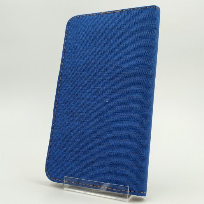 Универсальный чехол-книжка Goospery 5.0-5.5" Jeans (Синий)