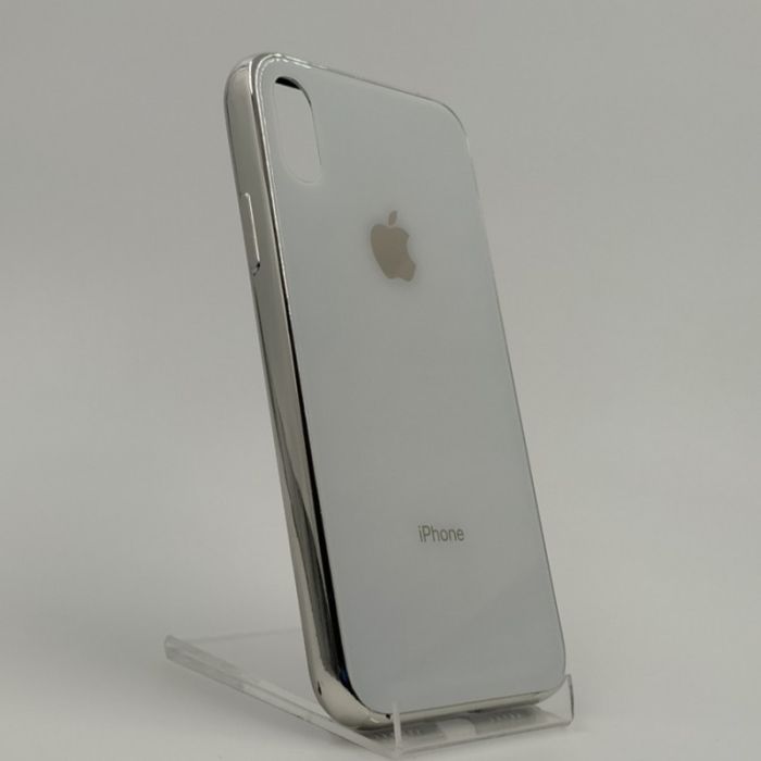 Стеклянный чехол Glass Case для iPhone iPhone X/Xs White