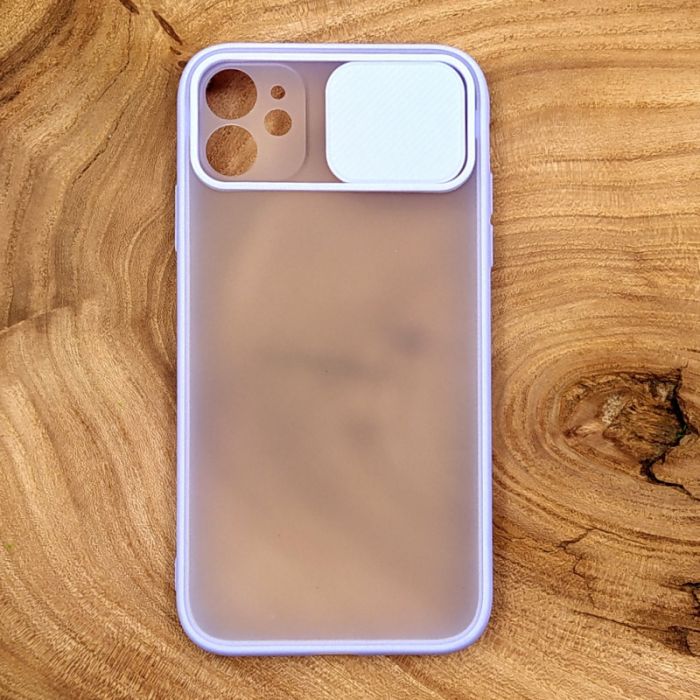 Чехол HOCO Smoke case Camera Protection для Iphone 11 Lilac