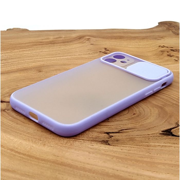 Чехол HOCO Smoke case Camera Protection для Iphone 11 Lilac