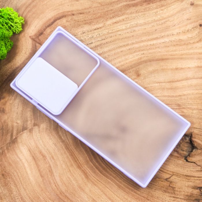 Чехол HOCO Smoke case Camera Protection для Samsung Note20 Ultra Lilac