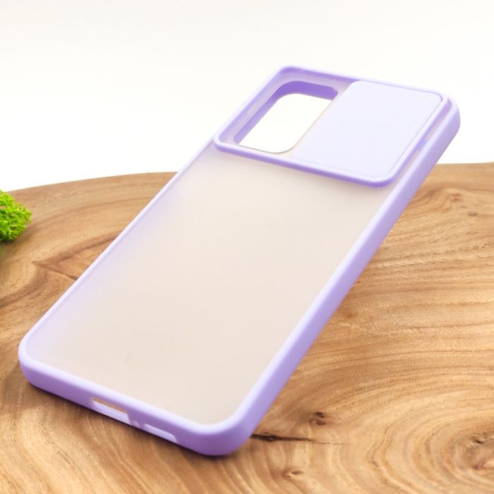 Чехол HOCO Smoke case Camera Protection для Xiaomi Mi10T Pro Lilac