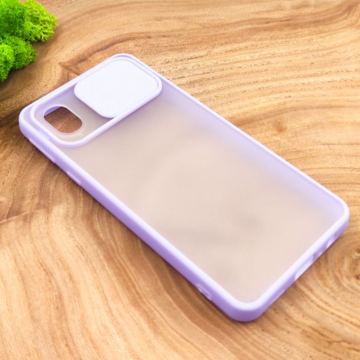 Чехол HOCO Smoke case Camera Protection  Samsung A01 Core Lilac