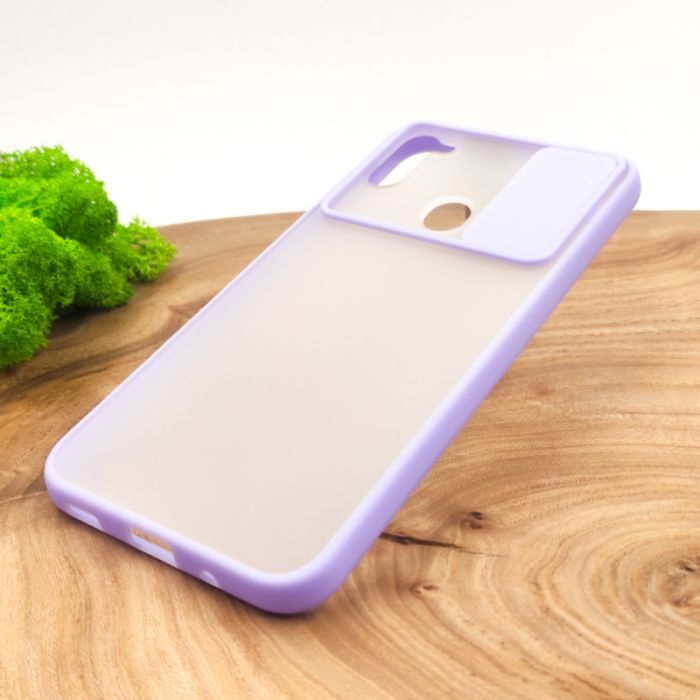 Чехол HOCO Smoke case Camera Protection  Samsung A11 Lilac
