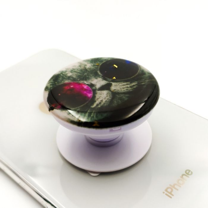 Держатель для телефона PopSocket Steep Cat glitter