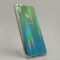 Стеклянный чехол Gradient case Samsung A10S aquamarine