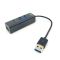 Концентратор USB хаб 3 USB + TF-карта COMBO