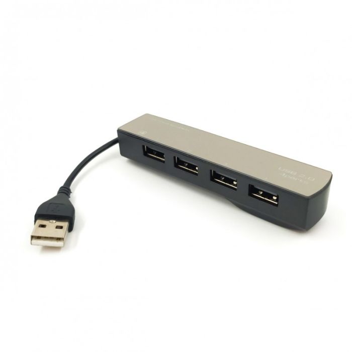 Компактный USB хаб на 4 порта