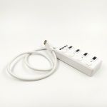 Компьютерный USB 3.0 хаб с выключателями 303