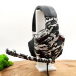 Игровые накладные наушники с подсветкой Gaming Skype K900