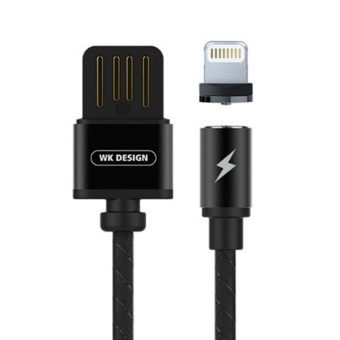 Кабель WK Design Magnetic 360* USB - iPhone 5G 1 м