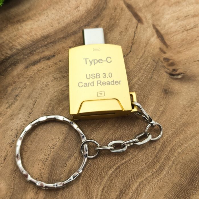 Картридер OTG Type-C на Micro-CD JY-280