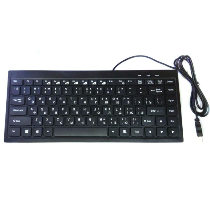 Клавиатура мини проводная USB Vogue 658