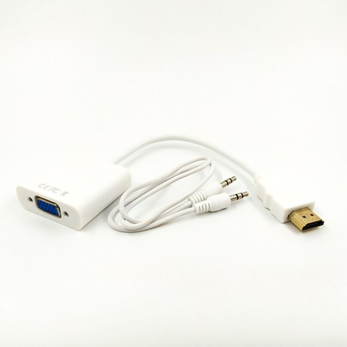 Видео конвертер HDMI на VGA со звуком