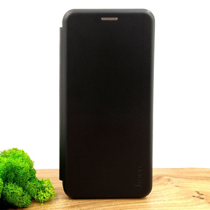 Кожаный противоударный чехол-книжка Nillkin для SAMSUNG A12 Black
