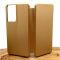 Кожаный противоударный чехол-книжка Nillkin для SAMSUNG S21 Ultra Gold