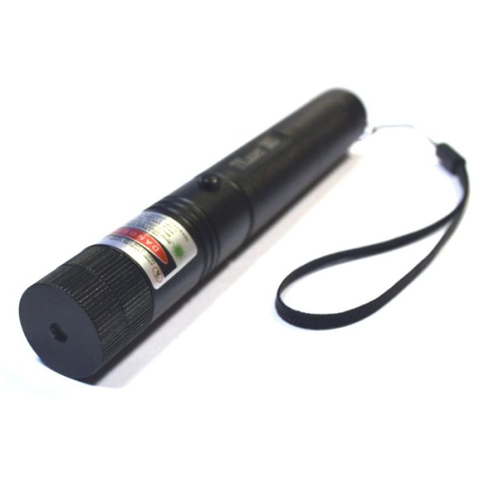 Лазерная указка Laser 303 с АКБ+ключ (Зеленый)