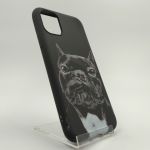 Люминесцентный чехол накладка LUXO Bulldog Iphone 11 Pro Max Black