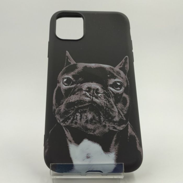 Люминесцентный чехол накладка LUXO Bulldog Iphone 11 Pro Max Black
