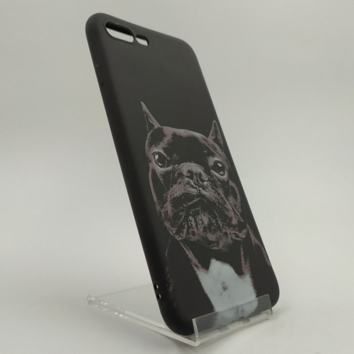 Люминесцентный чехол накладка LUXO Bulldog Iphone 7G+/8G+ Black