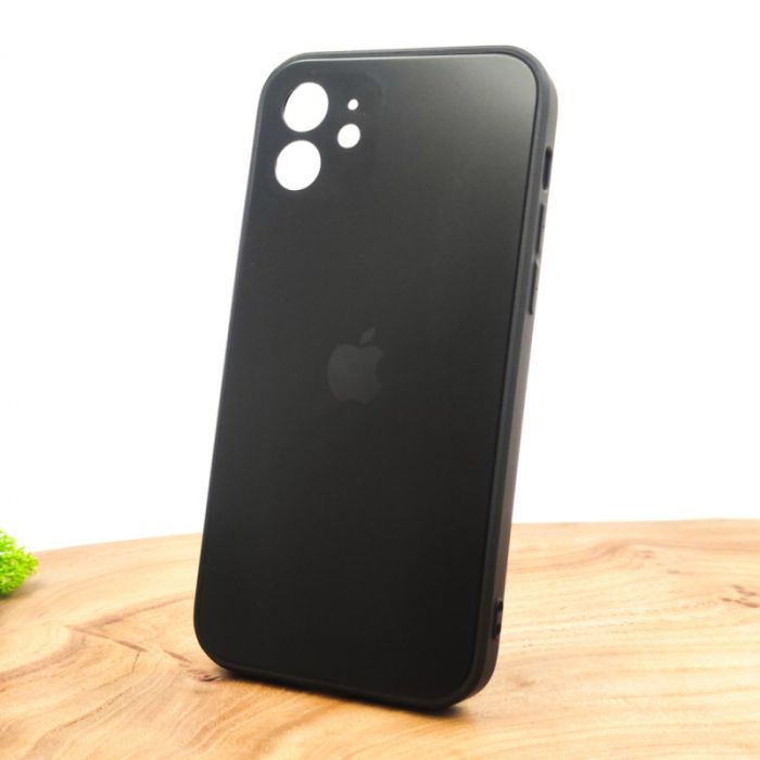 Матовый чехол накладка Носо Glass Case Matte для Apple iPhone 11 Black