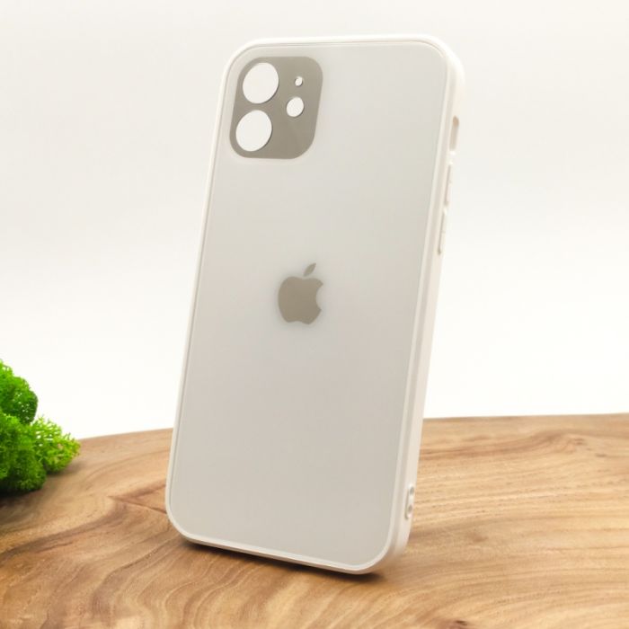Матовый чехол накладка Носо Glass Case Matte для Apple iPhone 11 White