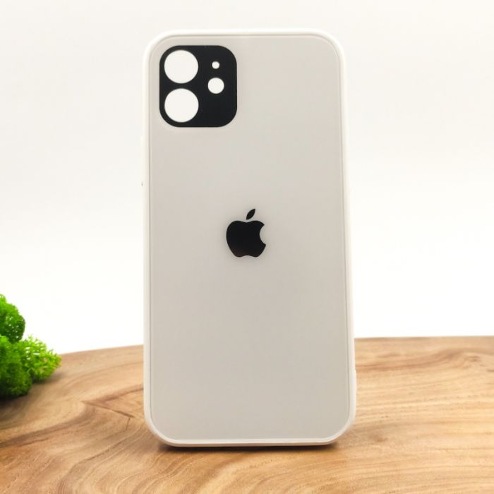 Матовый чехол накладка Носо Glass Case Matte для Apple iPhone 11 White