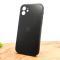 Матовый чехол накладка Носо Glass Case Matte для Apple iPhone 12 Mini Black