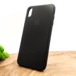 Матовый чехол накладка Носо Glass Case Matte для Apple iPhone XS Black